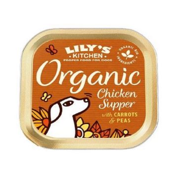 Lily's Kitchen Organic Chicken Supper Wet Dog Food - 150g