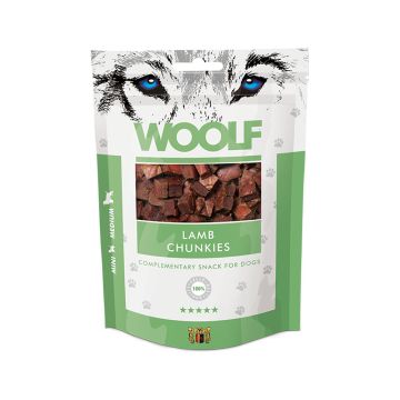 Woolf Lamb Chunkies Dog and Cat Treat - 100 g