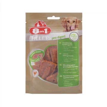 8in1 Fillets Snacks Pro Digest Dog Treats - 80 g