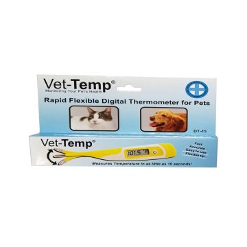 Advanced Monitors Corporation Vet-Temp Rapid Flexible Digital Thermometer for Pets