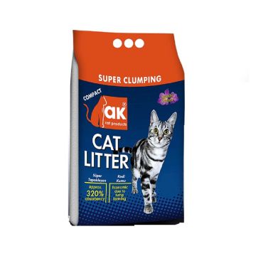 AK Cat Products Lavender Scented Cat Litter - 5 Kg