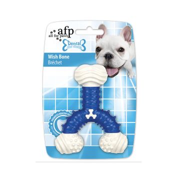 All For Paws Dental Wish Bone Dog Toy