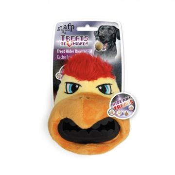 All For Paws Treat Hider Rooster Dog Toy - Medium