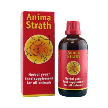 Anima Strath Herbal Yeast Food Supplement for All Animals - 100 ml