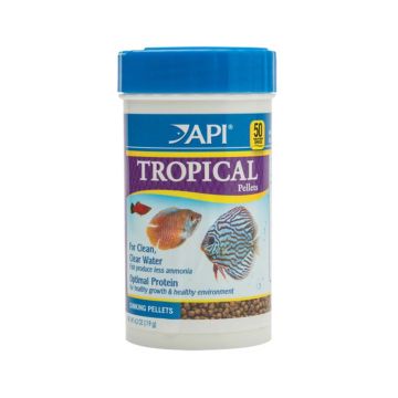 API Pellets Tropical Fish Food -1.6 oz