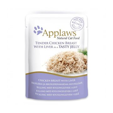 Applaws Cat Chicken with Liver Jelly Pouch - 70g