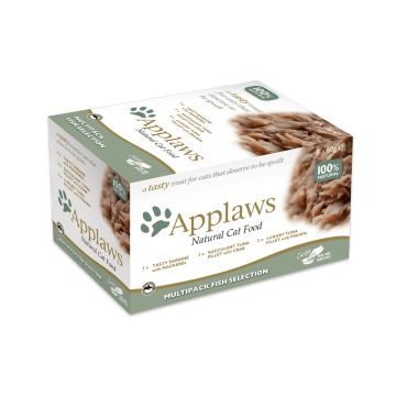 Applaws Cat Multipack Fish Selection - 60g - Pack of 8
