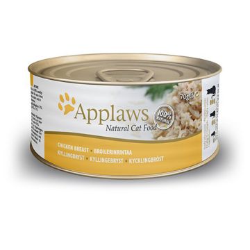 Applaws Chicken Breast Canned Cat Food, 70g