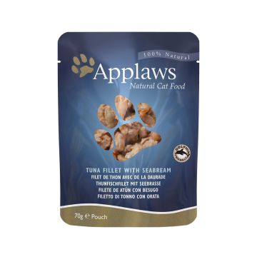 Applaws Pouch Tuna with Seabream Cat Food - 70g