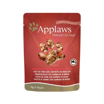 Applaws Tuna with Pacific Prawn Cat Food Pouch - 70g