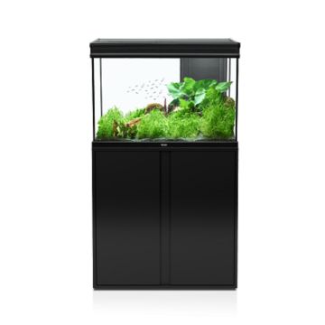 Aquatlantis Elegance Expert 80, Aquarium with Cabinet - Black -  81L x 40.4W x 138H cm