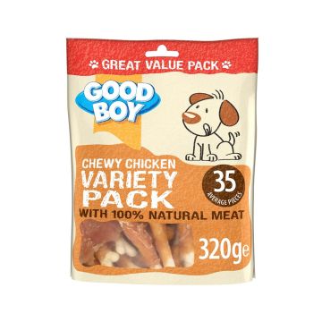 Armitage Goodboy Chewy Chicken Variety Pack Dog Treats - 320g