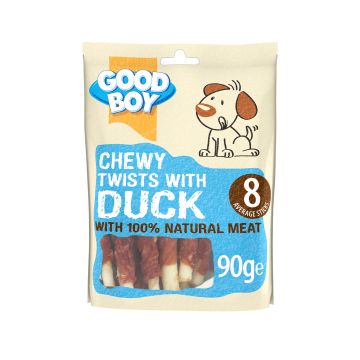 Armitage Good Boy Chewy Duck Twists Dog Treat - 90g