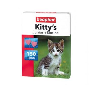 Beaphar Junior + Biotine Kitty Treats - 150 pcs