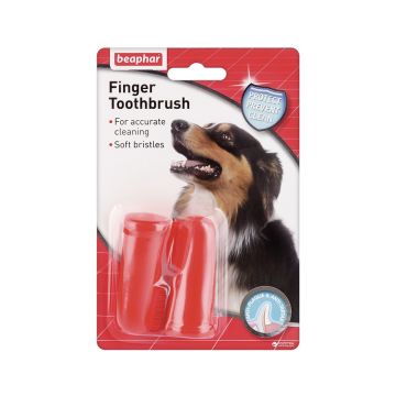 Beaphar Finger Tooth Brush for Dogs