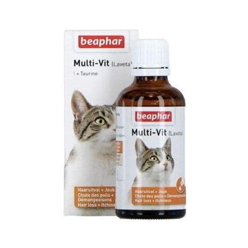 Beaphar Multivitamin liquid with Taurine for Cats - 50ml