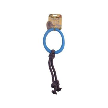 Beco Natural Rubber Hoop on Rope - Blue