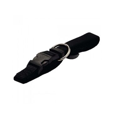 Beeztees Nylon Adjustable Black Collar