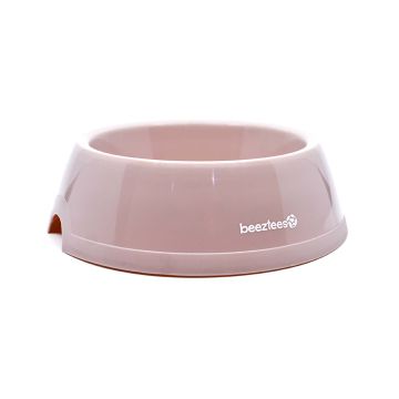 Beeztees Plastic Dish for Dog, Beige 600ml