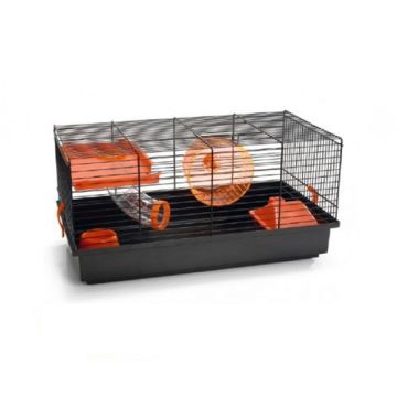 beeztees-rodent-cage-pigi-1-black-orange