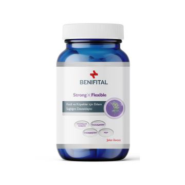 Benifital Strong and Flexible Joint Health Support for Cats and Dogs - 75 tablets