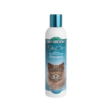 Bio Groom Silky Cat Tearless Protein Lanolin Cat Shampoo - 236 ml