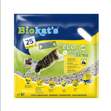 Biokat's Eco Light Extra Cat Litter, 5 Liter