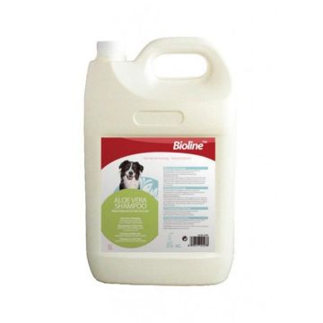 Bioline Aloe Vera Dog Shampoo, 5 Liter