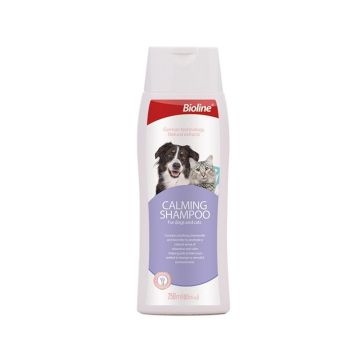 Bioline Calming Shampoo for Cats and Dogs - 250 ml