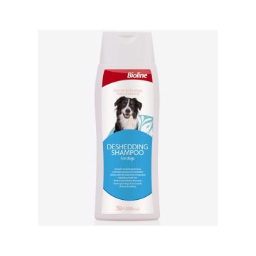 Bioline Deshedding Shampoo for Dogs - 200 ml