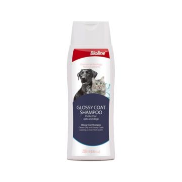 Bioline Glossy Coat Shampoo, 250ml