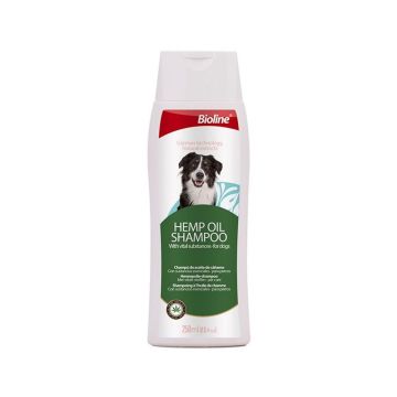 Bioline Hemp Oil Shampoo for Dogs - 250 ml