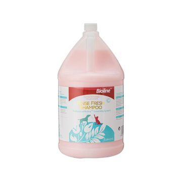 Bioline Professional Rinse Fresh Shampoo for Cats and Dogs - 3.8 L