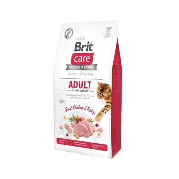 Brit Care Adult Turkey Dry Cat Food, 7 Kg 