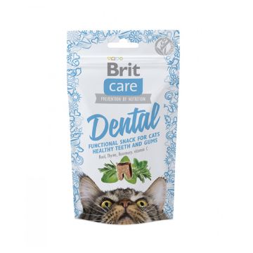Brit Care Dental Cat Treats, 50g