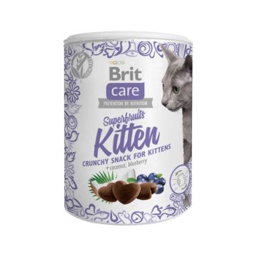 Brit Care Superfruits Crunchy Kitten Treat - 100 g