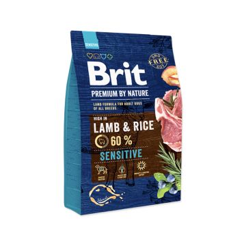 Brit Premium by Nature Sensitive Lamb Dog Food - 3 Kg