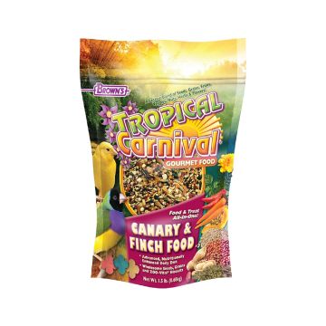 Brown's Tropical Carnival Canary & Finch Food - 680 g