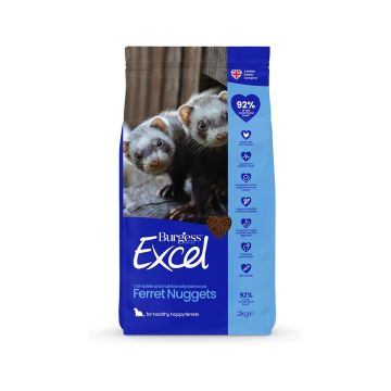 Burgess Excel Ferret Nuggets Ferret Food - 2 Kg