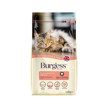 Burgess Rich in Scotish Salmon Adult Cat Dry Food