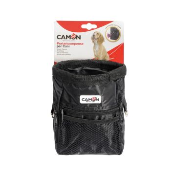 Camon Oxford Treat Bag With Belt And Scoop Bag Dispenser