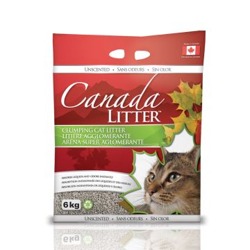 تراب فضلات متكتل للقطط بدون رائحة من كندا ليتر