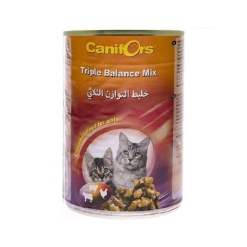 Canifors Triple Balance Mix Cat Food - 410g - Pack of 24