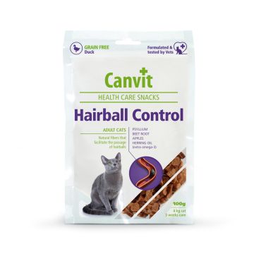 Canvit Health Care Snack Hairball Control Cat Treats - 100 g