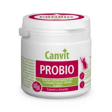 Canvit Probiotic for Healthy Digestion For Cats, 100g