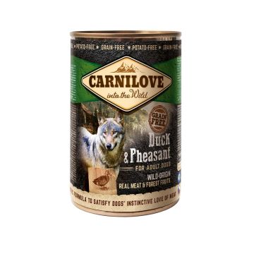 Carnilove Duck & Pheasant for Adult Dogs Wet Food, 400g