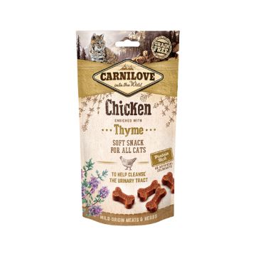 Carnilove Chicken Enriched with Thyme Cat Treat, 50 g