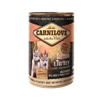 Carnilove Salmon & Turkey for Puppies Wet Food - 400g