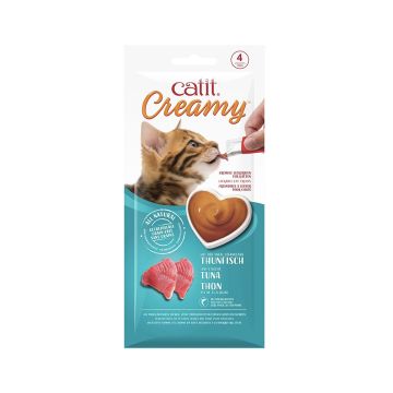 Catit Creamy Lickable Cat Treats - Tuna