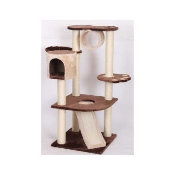 Catry Cat Tower With Scratcher - 55 x 55 x 122 cm